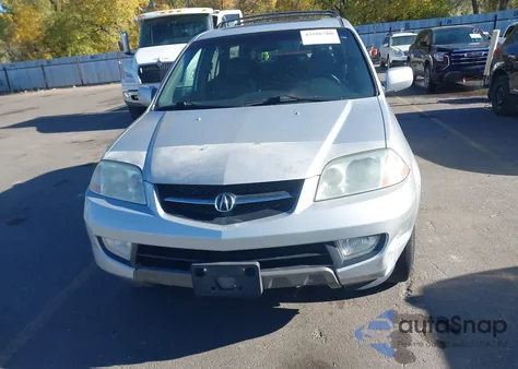 2002 Acura Mdx z USA, uszkodzony, nr VIN 2HNYD18272H532082